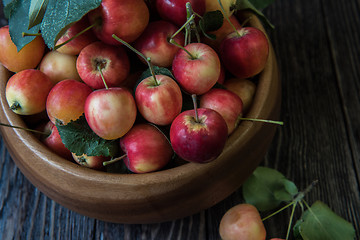 Image showing Fresh harvest of apples