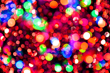 Image showing christmas tree background