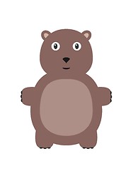 Image showing Funny bear character