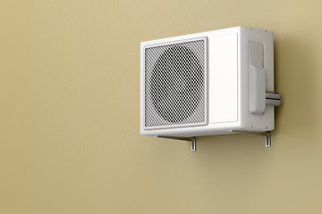 Image showing Outdoor unit of air conditioner