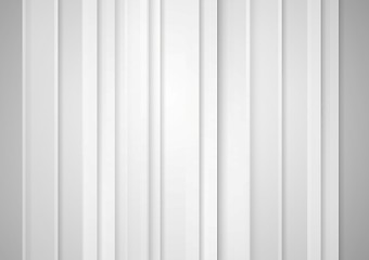 Image showing Abstract grey minimal striped tech background
