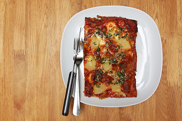 Image showing homemade pizza