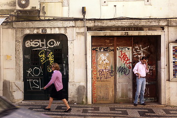 Image showing EUROPE PORTUGAL LISBON BAIXA