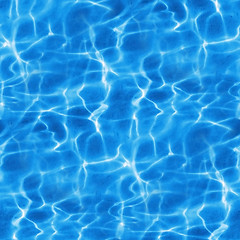 Image showing Surface water light reflections as a seamless background