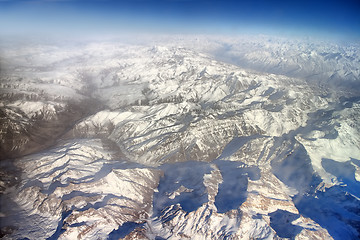 Image showing Spurs of Himalayas in middle of spring 1