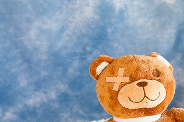 Image showing Injured Teddy Bear