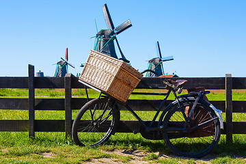 Image showing The bicycle in Holland