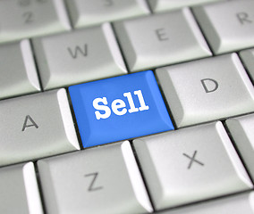 Image showing SELL