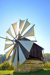 Image showing Medieval windmill in Sibiu city