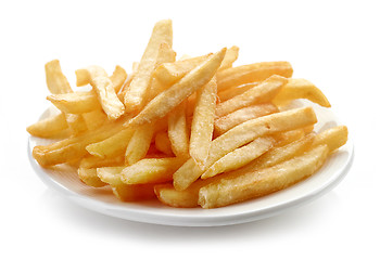 Image showing plate of french fries