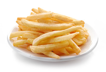 Image showing plate of french fries