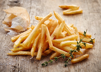 Image showing heap of french fries