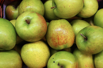 Image showing green apples