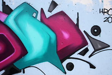 Image showing grafitti background