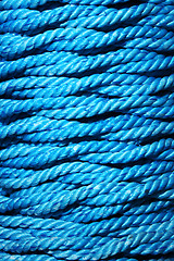 Image showing blue rope