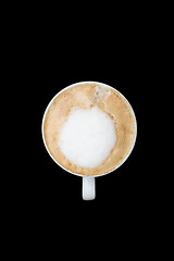 Image showing foaming coffee