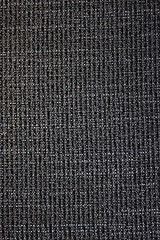 Image showing Black fabric background