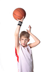 Image showing basketball boy