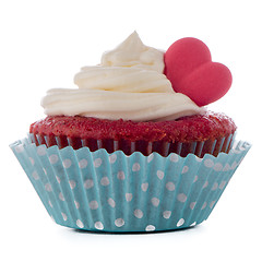 Image showing Heart Cupcake