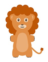 Image showing Funny lion character