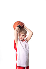 Image showing basketball player