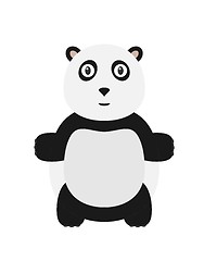 Image showing Funny panda character