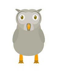 Image showing Funny owl character