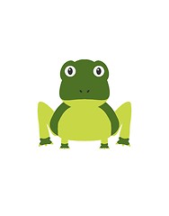 Image showing Funny frog character