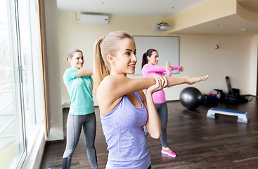 Image showing group of women working out in gym