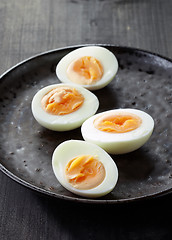 Image showing freshly boiled eggs