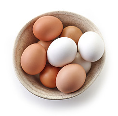 Image showing bowl of eggs