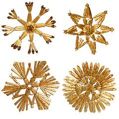 Image showing Straw Stars