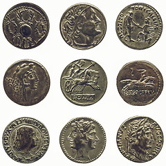 Image showing Vintage Roman coin