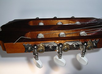 Image showing Guitar detail