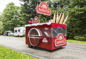 Image showing Banette Vehicle - Tour de France 2014