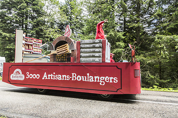 Image showing Banette Vehicle - Tour de France 2014