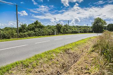 Image showing Rural Asphalted Road