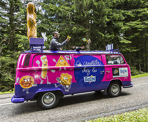 Image showing Belin Vehicle - Tour de France 2014