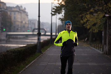 Image showing man jogging