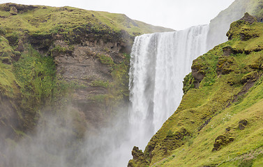 Image showing Skogafoss waterfall, Iceland