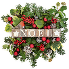 Image showing Festive Noel Decoration