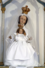 Image showing Blessed Virgin Mary with baby Jesus