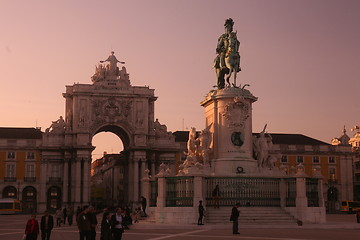 Image showing EUROPE PORTUGAL LISBON PARA DO COMERCIO