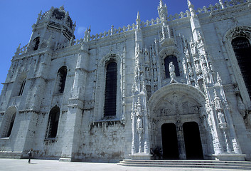 Image showing EUROPE PORTUGAL LISBON BELEM JERONIMOS MONASTERY