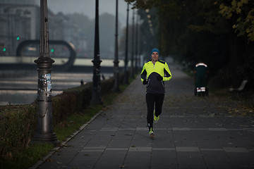 Image showing man jogging