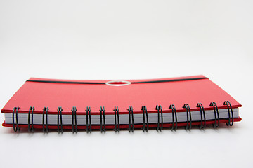 Image showing red notebook