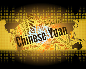 Image showing Chinese Yuan Indicates Foreign Exchange And Broker