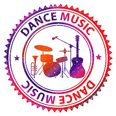 Image showing Dance Music Shows Dancing Song And Acoustic