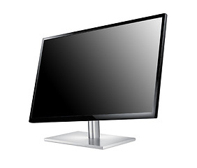 Image showing monitor isolated on white
