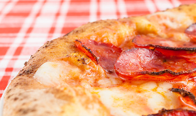 Image showing Real Italian Pizza Diavola